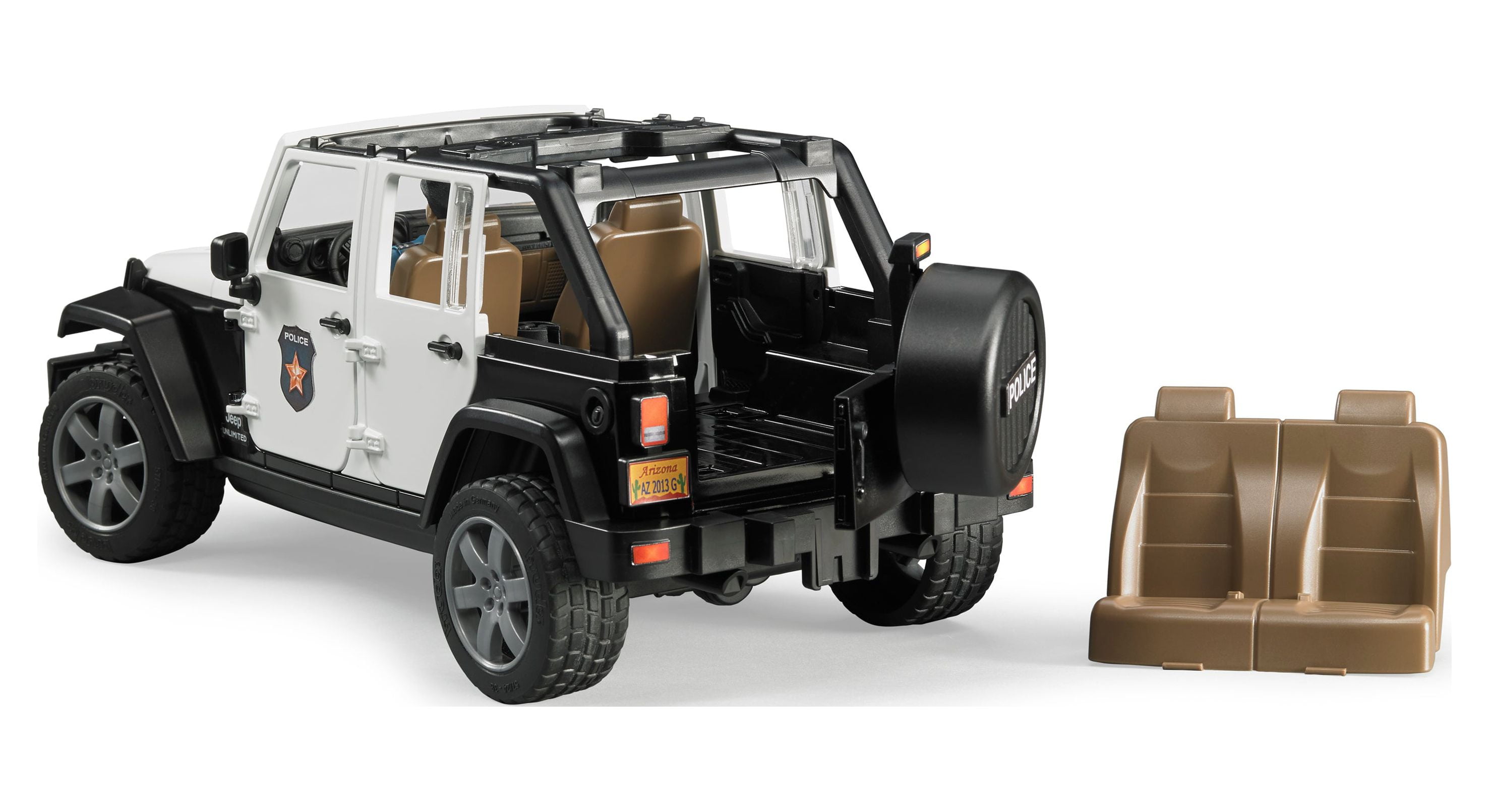Bruder toys cheap police jeep