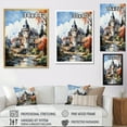thumbnail image 4 of Designart "Chateau in the Loire French Elegance II" Cityscapes Canvas Art Print, 4 of 5