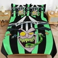 thumbnail image 6 of Beetlejuice Bedding Sets Comfort 3 Pieces Bedding Set 1 Duvet Cover + 2 Pillowcase Decorative Bedding 90"x90", 6 of 8