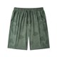 thumbnail image 2 of Pantalones Elásticos de Cintura de Hielo de Seda Suelta de Cinco Cuartos de Pantalones Cortos, Pantalones Deportivos Transpirables para Hombres con Bolsillos Laterales, Poliéster de Lavado a Máquina, 2 of 9