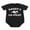 black-style, variant on Daddy's Co-Pilot - Adventures With Dad - Funny Infant One-piece Baby Bodysuit Light Gray-style-1 0-3M