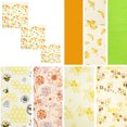 thumbnail image 3 of Labymos Beeswax Wraps Washable Reusable Food Wrapper Sandwich Bread Fruit Vegetables Lunch Storage Eco-friendly for, 3 of 6