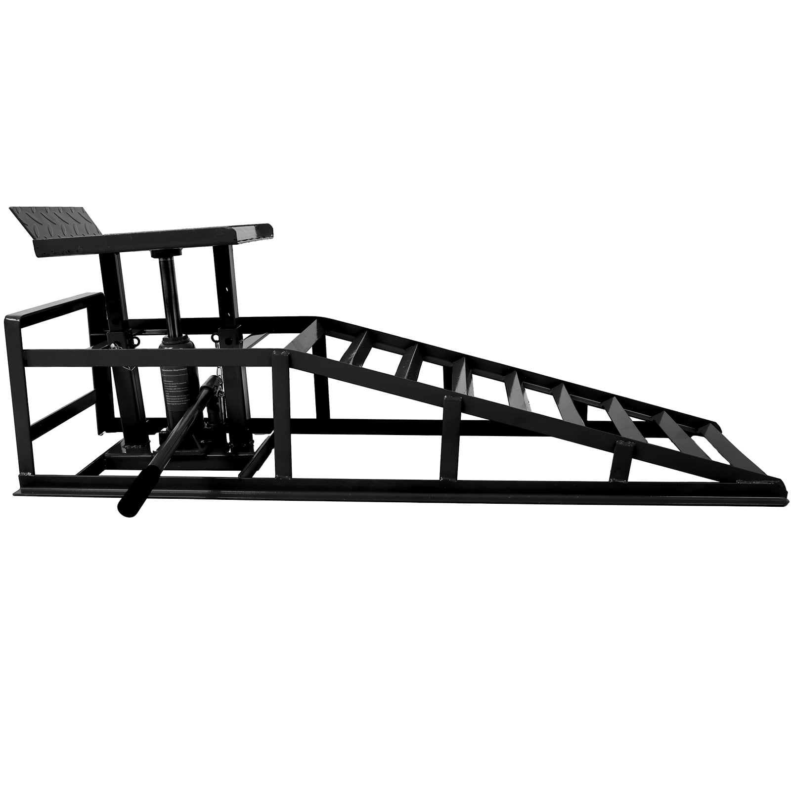 2 Pack Auto Car Truck Service Ramps Lifts, Garage Car Lift Hydraulic Ramps Black 5 Ton,Automotive Hydraulic Lift Repair Frame Lift