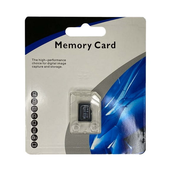 256G Micro SD Classe 10 Carte Mémoire pour Appareils Photo Numériques, Caméras de Sécurité, PC, Téléphone, GPS