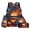 Fire Baseball American Flag, variant on Yuyamidu Axolotl Bookbag and Lunch Box Set 5th Grade Bookbags for Girls with a Lunchbox 4 Piece Strawberry Backpack with Lunch Bag Pencil Case Water Bottle Carrier Bag Primary School Bag for Kids