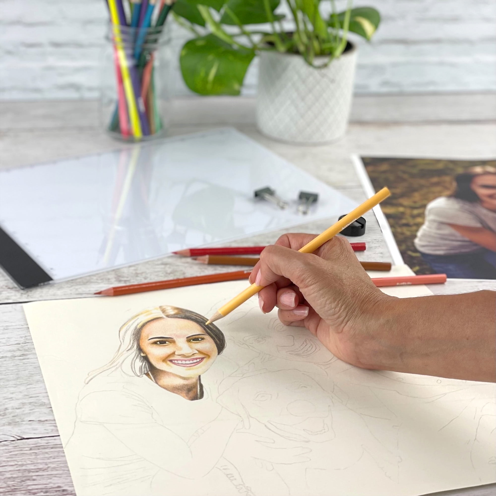 ArtSkills Ultra Thin Light Pad for Drawing and Tracing