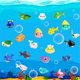 thumbnail image 5 of 120 Pcs Resin Ocean Animal Figurines Ornaments Miniature Ocean Animals Mini Resin Figures Aquarium Ornaments, 5 of 5
