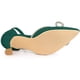thumbnail image 5 of Zapatos de mujer Allegra K Lazo Correa en el tobillo Tacón de aguja Verde 40, 5 of 6