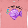 thumbnail image 4 of Inktastic Cutest Catch Cute Purple Fish Boys or Girls Baby T-Shirt, 4 of 5