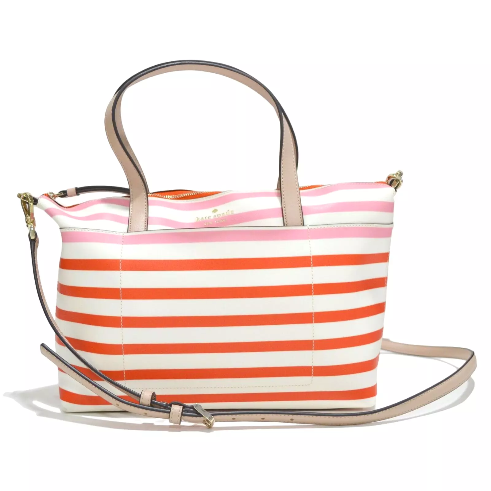 Kate Spade KG596 Ellie Garden Logo Small Tote IN light rose