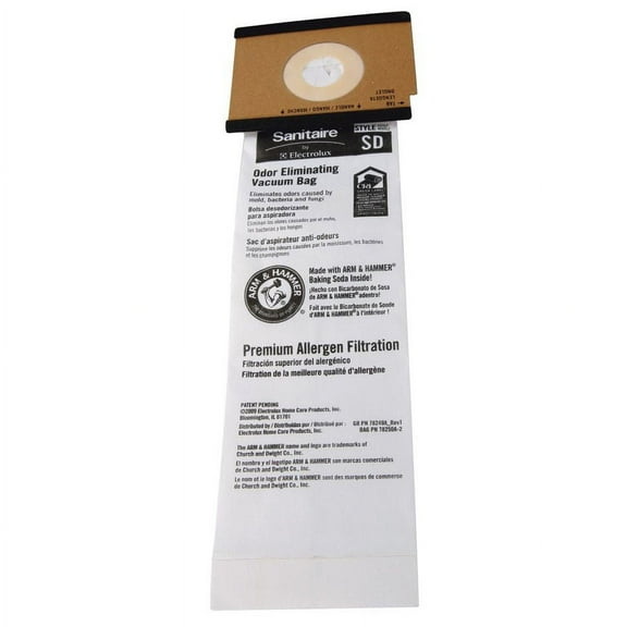 1Pc Eureka/Sanitaire Style SD Vacuum Bags (5 PK)