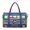 Bus Soccer Custom Print, variant on Tutolipy Lightweight Workout Duffle Bag for Women, Zipper Pockets Quilted Luggage Bag Elastic Polyester Quilted Duffle Bag Custom Soccer Bus Print