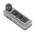 XIOP Mini Keypad, 3 Key 1 Mini Shortcut Gaming Keypad, Knob