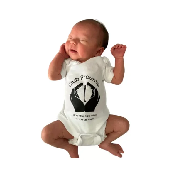 Club Preemie Adorable Baby Onesie Cute Baby Onesie, BABY BODYSUIT LAT 4424