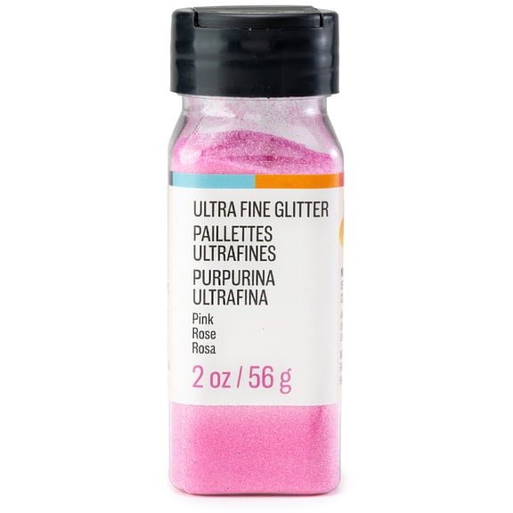 CousinDIY Extra Fine Glitter 2oz-Pink