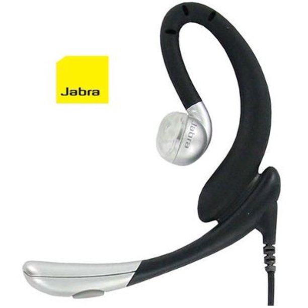 Jabra EarWave Corded Headset Compatible with 3.5mm and 2.5mm Phones