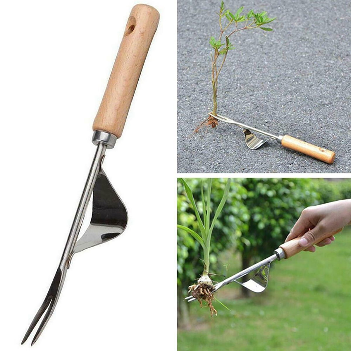 Home Gardening Tool Stainless Steel Manual Hand Grass Bendproof Weed