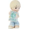 thumbnail image 2 of Precious Moments Mom, You Deserve The World Boy Figurine, 1 Each, 2 of 4