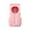 Light Pink, variant on XBASW Baby Toddler Hooded Vest for Boys Girls Winter Puffer Cotton Waistcoat Zipper up Sleeveless Jacket Size 1-6Y