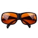 thumbnail image 1 of Gafas de seguridad de 190 a 490 nm, montura negra, lente naranja OD5, gafas de protección ocular con bloqueo de luz para salón de belleza en casa, 1 of 9