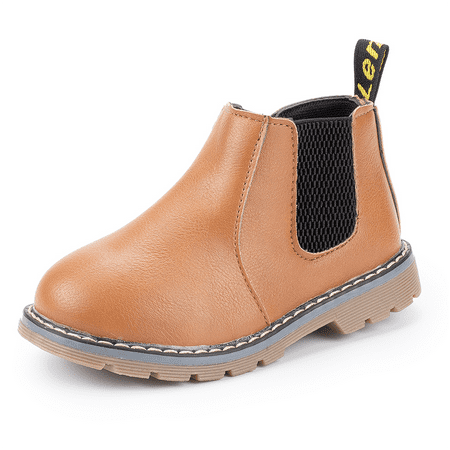 

Toddler Kids Girls Zipper Boots Waterproof Short Ankle Shoe Autumn Winter