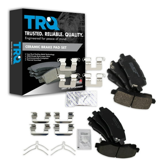 TRQ Ceramic Brake Pads Fits 2015-2020 Acura TLX BFA20222