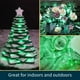 thumbnail image 4 of Luces de cadena LAMPHOME paquete de 20, 20 LED, 2 m, verde con batería, 4 of 7