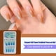 thumbnail image 2 of Vogacara 1 Juego de prensa de punta francesa en las uñas brillo degradado puntas artificiales extralargas cubierta completa Kit de manicura de Type3 NO3, 2 of 6