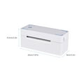 thumbnail image 2 of TFixolThermal Shipping Label Printer 4 Inch Desktop Express Barcode Label Sticker Maker 4x6 Portable USB&BT Wireless Connection Max. 80mm Paper Width 180mm/s High Speed Support Windows Mac System ESC/, 2 of 7