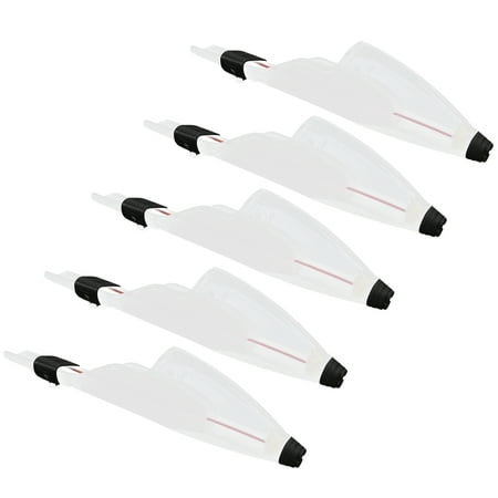Suodoka 5 Pcs Plastic Telescopic Fishing Rod Tip Cap Covers Premium Fishing Pole Top Protector for Sea and Freshwater Fishing Accessories Size 1# (6.69 inches / 17.00 cm) Universal Clear Tube Case