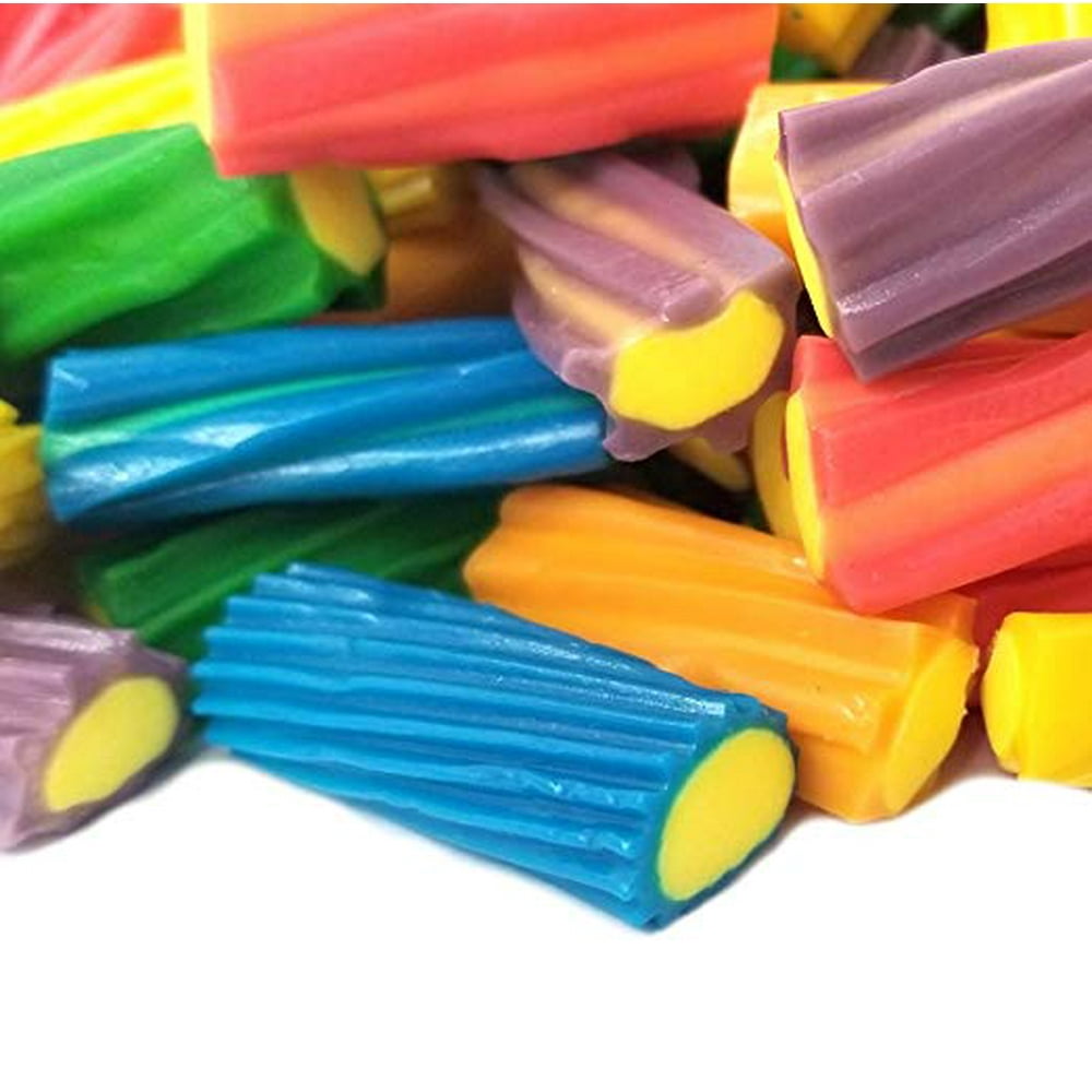 Fini Kollisions Assorted Fruit Flavored Chewy Licorice Candy, Variety Shapes of Gummy Candy