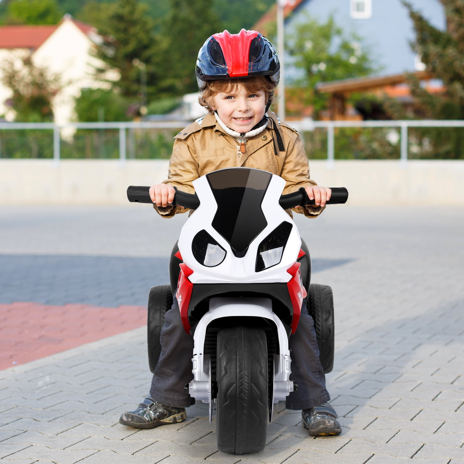 Topbuy Red 6 V BMW Motorcycle Powered Ride-On