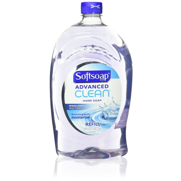 Softsoap Handsoap Refill Washes Away Bacteria 80 Fl Oz