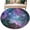 Purple ombre starry night, variant on Area Rug for Living Room, Purple Ombre Starry Night Non-Slip Indoor Large Carpet for Bedroom/Dining Room, Modern Abstract Art Washable Low-Profile Rectangle Floor Mat Runner Rugs - 3 x 5 Ft