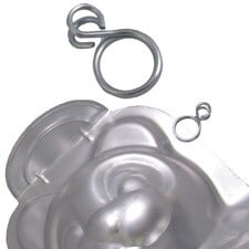 CLIPS FOR 3-D PANS OR CHOCOLATE MOLDS 8PC