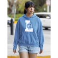 thumbnail image 2 of Los Angeles City Rubber Seal Hoodie Women -Image by Shutterstock, Female XX-Large, 2 of 4