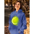 thumbnail image 2 of Tennis Ball Hoodie Women -SPIdeals Designs, Female x-Large, 2 of 4