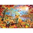 thumbnail image 3 of MasterPieces 500-Piece Foxes and Friends Hidden Image Glow Interlocking Jigsaw Puzzle, 3 of 3