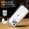 thumbnail image 5 of Étui Transparente Compatible avec iPhone 14 Pro Max, Étui en Silicone Fine Antichoc, Résistante au Jaunissement, 5 of 5