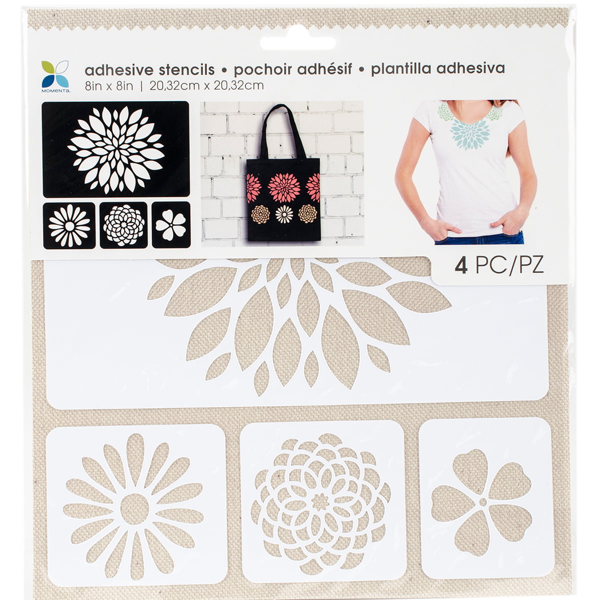 Butterflies Darice® Self Adhesive Craft Stencils NEW 6x6 Inch Sheet 