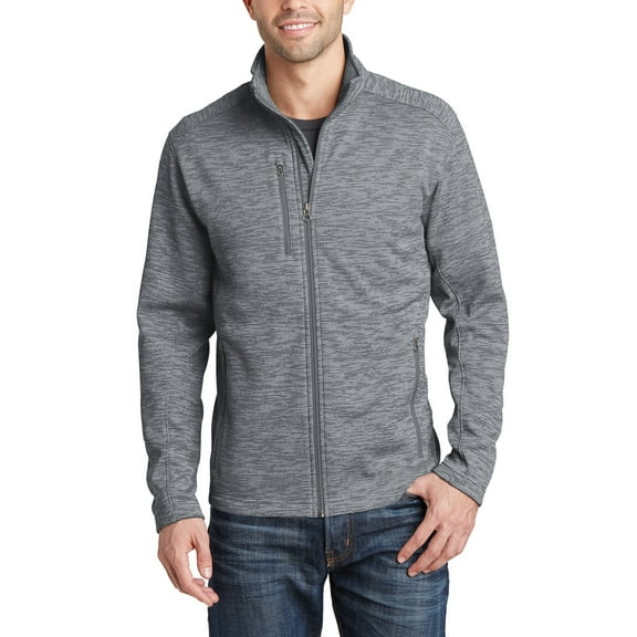Just Blanks Men's Lightweight Soft Shell Jacket - Windproof, Water-Resistant, Breathable Outerwear, Grey, 4XL
