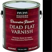 MODERN MASTERS DP609 1 Gallon Dead Flat Varnish Interior