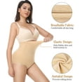 thumbnail image 4 of Shapewear Women Tummy Control, Lilvigor High Waist Tummy Tuck Underwear for Women, Slip Shorts Underwear for Women, 4 of 7