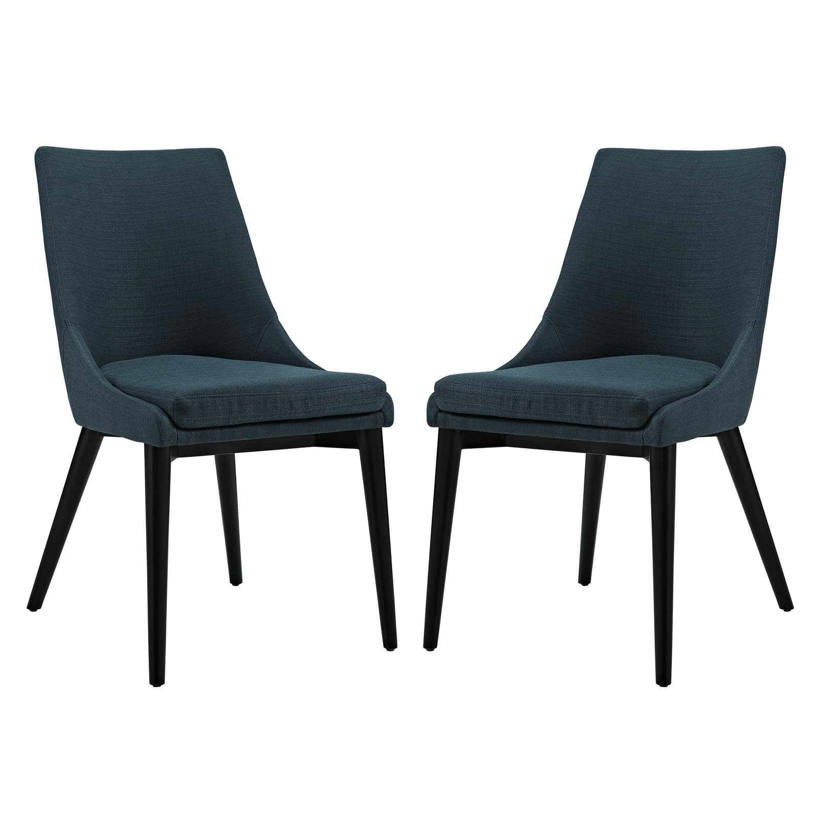 Modern Contemporary Urban Design Kitchen Room Dining Side Chair, Navy
