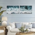 thumbnail image 2 of Stupell Industries Hazy Water Waves 2 Piece White Framed Giclee Art Set design by Lazar Studio, 20 x 30, 2 of 8
