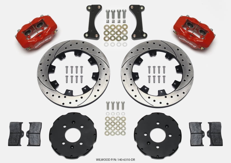 Wilwood Forged Dynalite Front Hat Kit 11.00in 95-05 Miata