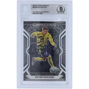 Erling Haaland Borussia Dortmund Autographed 2020-21 Panini Obsidian #86 #161/195 BAS Authenticated 10 Card - Fanatics Authentic Certified