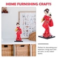 thumbnail image 2 of 1 pieza de kimono de geisha para sala de estar, decoración de restaurante, adorno de muñeca, 2 of 6