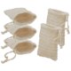 thumbnail image 1 of 5 piezas de bolsas de almacenamiento de jabón de jabón de jabón de jabón de algodón con bolsas de ahorro de baño con cordón, 1 of 6