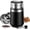 Black, variant on GDOR Adjustable Coffee Grinder Electric,Super Silent Electric Coffee Bean Grinder with Time-Memory Adjustment and Multi-Functional Stainless Steel Cup